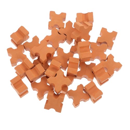 KONTONTY 50 Stücke Realistische Mini Ziegel Modelle BAU Mini Bausteine ​​für Sand Tabelle Architektur Bausteine von KONTONTY