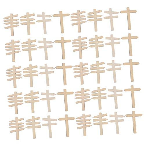 KONTONTY 50 Stück Teiliges Mini Holz-verkehrsschilder für Puppenhaus DIY Dekorative Straßenschilder Lernspielzeug Kreative Holzschilder für Mikro-szenen Gestaltung KONTONTY 50 Stück Teiliges Mini Holz-verkehrsschilder für Puppenhaus DIY Dekorative Straßenschilder Lernspielzeug Kreative Holzschilder für Mikro-szenen Gestaltung von KONTONTY