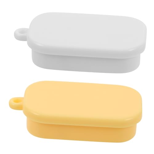 KONTONTY 50 Stück Teiliges Miniatur-dividierte Lunchbox Realistische Kleine Snack-behälter Essensboxen mit Fächern für Puppenhaus-küche Zubehör KONTONTY 50 Stück Teiliges Miniatur-dividierte Lunchbox Realistische Kleine Snack-behälter Essensboxen mit Fächern für Puppenhaus-küche Zubehör von KONTONTY