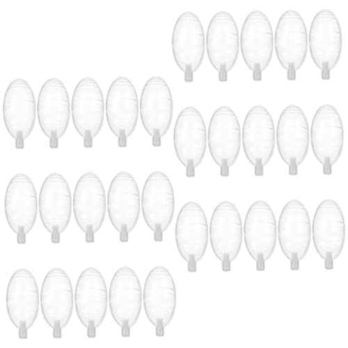 KONTONTY 50 Stück Transparente Quietscher für Babyspielzeug Leichte Kompakte Ersatz Squeaker für Puppen Vielseitig für DIY und Plüschtiere Langlebig und Praktisch von KONTONTY