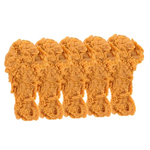 KONTONTY 5St Simulation von Hühnerbeinen Desktop-Ornamente Küchendekoration Simulation gebraten künstliches Lebensmittelmodell küchendekor selber Machen unechte gebratene Hähnchenkeulen PVC KONTONTY 5St Simulation von Hühnerbeinen Desktop-Ornamente Küchendekoration Simulation gebraten künstliches Lebensmittelmodell küchendekor selber Machen unechte gebratene Hähnchenkeulen PVC von KONTONTY