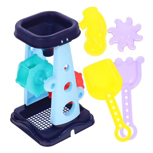 KONTONTY 5Stücke Sandspielzeug für Teiliges Interaktives Strandspielzeug mit Sanduhr und Eimer für Strand und Zuhause Blaues Sandspielzeug für Jungen KONTONTY 5Stücke Sandspielzeug für Teiliges Interaktives Strandspielzeug mit Sanduhr und Eimer für Strand und Zuhause Blaues Sandspielzeug für Jungen von KONTONTY