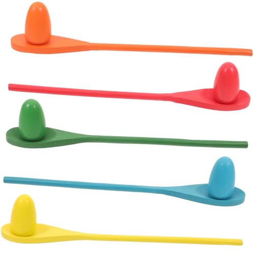 KONTONTY Küchenzubehör Kinder Set Spiel 5er Set Balance Öffel Für Lustige Interaktive Partyspiele Für Draußen Ideal Für Kindergeburtstage Und Gruppenaktivitäten Und KONTONTY Küchenzubehör Kinder Set Spiel 5er Set Balance Öffel Für Lustige Interaktive Partyspiele Für Draußen Ideal Für Kindergeburtstage Und Gruppenaktivitäten Und von KONTONTY