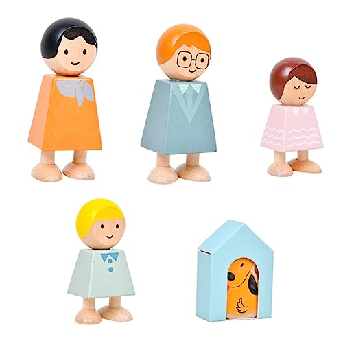 KONTONTY 5st Figuren Bausteine Bausteine Zeichenblöcke Holzblöcke Familiäre Beziehungsblockaden Hölzern KONTONTY 5st Figuren Bausteine Bausteine Zeichenblöcke Holzblöcke Familiäre Beziehungsblockaden Hölzern von KONTONTY