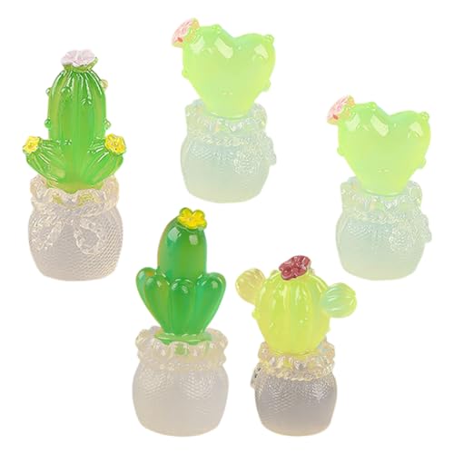 KONTONTY Harz Handwerk 5 Stücke Miniatur Pflanze Ornament Landschaft Decor Einzigartige Desktop Decor Für KONTONTY Harz Handwerk 5 Stücke Miniatur Pflanze Ornament Landschaft Decor Einzigartige Desktop Decor Für von KONTONTY