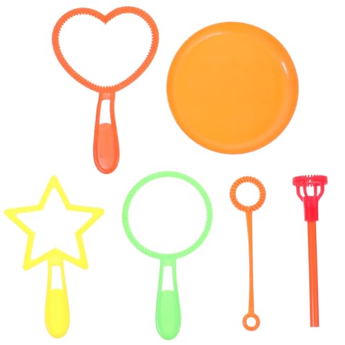 KONTONTY 6 Stück Bubble-Stick- Blasenzauberstab Blasenstabspielzeug Blasenmacher Blasenstab-kit Blase Zauberstab Bubble Stick Plastik Zufällige Farbe KONTONTY 6 Stück Bubble-Stick- Blasenzauberstab Blasenstabspielzeug Blasenmacher Blasenstab-kit Blase Zauberstab Bubble Stick Plastik Zufällige Farbe von KONTONTY