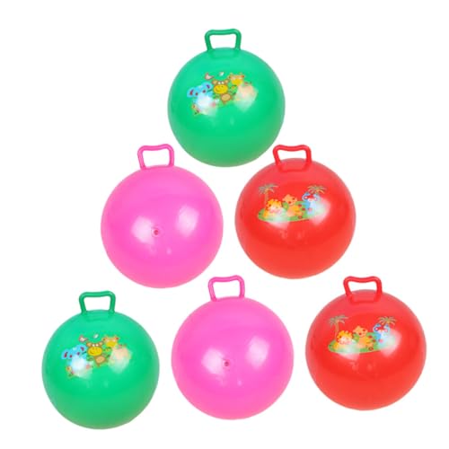 KONTONTY 6 Stück Den Ball Klopfen Für Draußen Hüpfburder Für Ballspielzeug Für Kugel Handhaben Hüpfen Mit Dem Ball Sprungball Hüpfball Für Plastik KONTONTY 6 Stück Den Ball Klopfen Für Draußen Hüpfburder Für Ballspielzeug Für Kugel Handhaben Hüpfen Mit Dem Ball Sprungball Hüpfball Für Plastik von KONTONTY