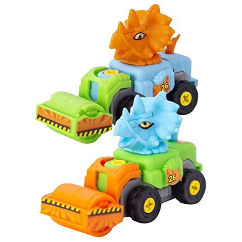 KONTONTY 6 Stück Dinosaurier-Technik-Fahrzeugspielzeug Dinosaurier- Gebäude angetriebenes Kinderauto LKW Kinderspielzeug Baufahrzeuge für Spielzeugfahrzeug Abs KONTONTY 6 Stück Dinosaurier-Technik-Fahrzeugspielzeug Dinosaurier- Gebäude angetriebenes Kinderauto LKW Kinderspielzeug Baufahrzeuge für Spielzeugfahrzeug Abs von KONTONTY
