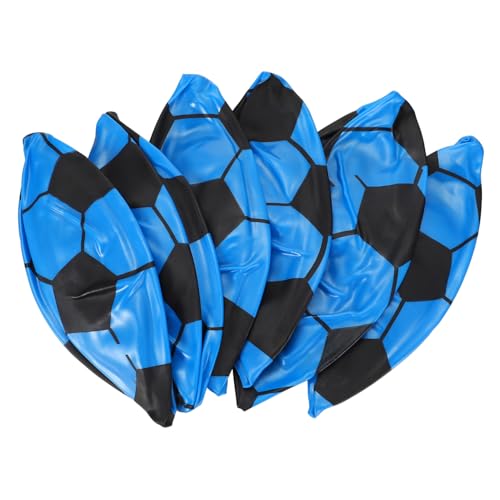 KONTONTY 6 Stück Fußball für kinderspielzeug fußballtraining outdor Sicherheitsball Aufblasbares Fußballspielzeug bunter Fußball Plastik Fußball PVC KONTONTY 6 Stück Fußball für kinderspielzeug fußballtraining outdor Sicherheitsball Aufblasbares Fußballspielzeug bunter Fußball Plastik Fußball PVC von KONTONTY