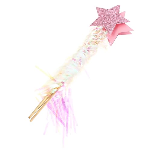 KONTONTY 6 Stück Glitzernde Feenstäbe für Magische Angel Wand Requisiten für Hochzeiten Partys und Festivals Sicher und Wiederverwendbar Sternen Designs KONTONTY 6 Stück Glitzernde Feenstäbe für Magische Angel Wand Requisiten für Hochzeiten Partys und Festivals Sicher und Wiederverwendbar Sternen Designs von KONTONTY