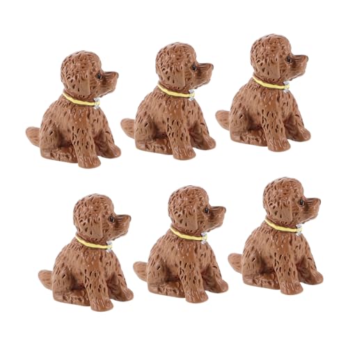 KONTONTY 6 Stück Mikro Landschafts Ornament Puppenhaus Süße Schlüsselanhänger Hunde Kuchenaufsatz Mini Figuren Puppenhaus Zubehör Mikro Landschafts Dekorationen Cartoon Anhänger KONTONTY 6 Stück Mikro Landschafts Ornament Puppenhaus Süße Schlüsselanhänger Hunde Kuchenaufsatz Mini Figuren Puppenhaus Zubehör Mikro Landschafts Dekorationen Cartoon Anhänger von KONTONTY