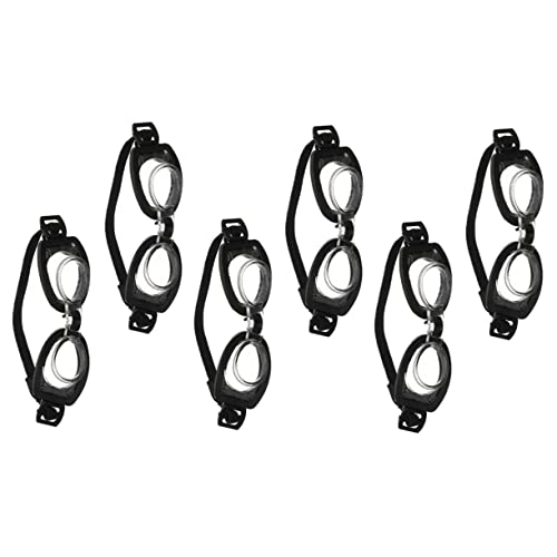 KONTONTY 6 Stück Mini Schwimmbrille Teiliges für Puppen Robustes Puppenzubehör Kreative DIY Projekte für Eltern Interaktion von KONTONTY