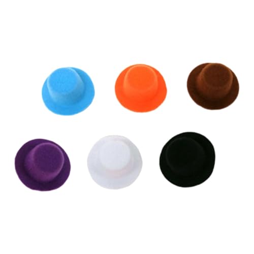 KONTONTY 6 Stück Mini Zylinderhüte Plüsch Puppenhaus Dekorationen Leichte DIY Puppenhüte Mini Hüte für Jungen Mädchen Zufällige Farbe Zufällige Farbe KONTONTY 6 Stück Mini Zylinderhüte Plüsch Puppenhaus Dekorationen Leichte DIY Puppenhüte Mini Hüte für Jungen Mädchen Zufällige Farbe Zufällige Farbe von KONTONTY