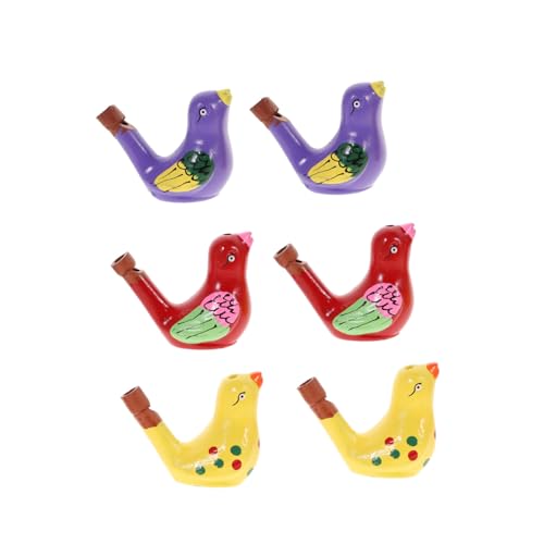 KONTONTY 6 Stück Pfeifenspielzeug für Wasservögel geburtstagsgeschenk für Umweltfreundliche Pfeife Vogelpfeife zufälliges Spielzeugkind Anrufer für draußen bastelset von KONTONTY