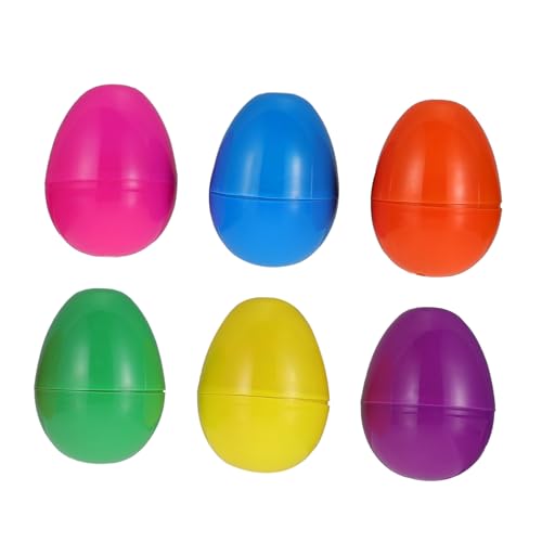 KONTONTY 6 Stück Plüschpuppeneier farbige Ostereier osterspielzeug eier mit Puppen osterdekoration ei Eierschalen mit Plüschtieren dekorative eier für zu hause Plastik KONTONTY 6 Stück Plüschpuppeneier farbige Ostereier osterspielzeug eier mit Puppen osterdekoration ei Eierschalen mit Plüschtieren dekorative eier für zu hause Plastik von KONTONTY
