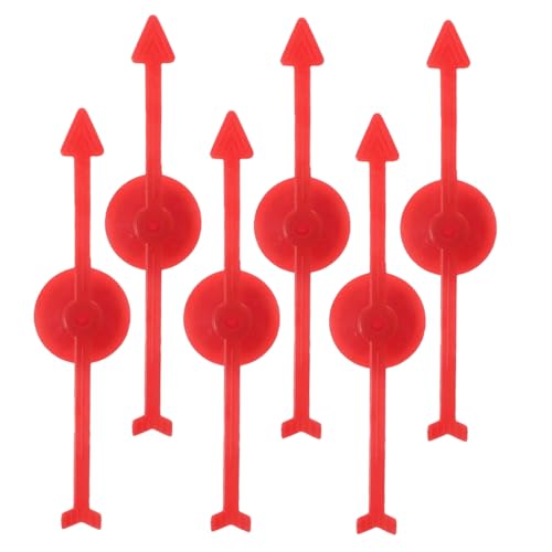 KONTONTY 6 Stück Rotierende Pfeile für Lotterierad Kunststoff Spielzeiger für DIY Brettspiele Unterrichtszubehör und Veranstaltungen Vielseitig Einsetzbar und Langlebig KONTONTY 6 Stück Rotierende Pfeile für Lotterierad Kunststoff Spielzeiger für DIY Brettspiele Unterrichtszubehör und Veranstaltungen Vielseitig Einsetzbar und Langlebig von KONTONTY