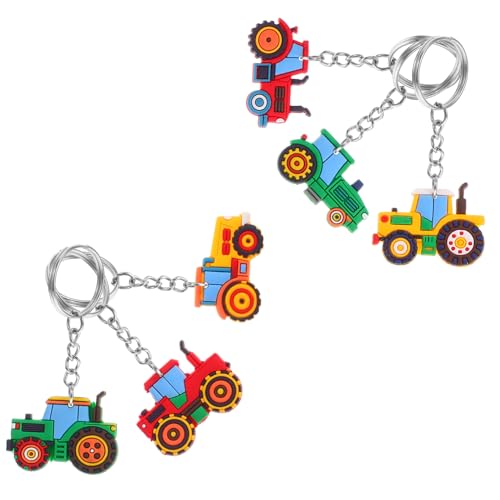 KONTONTY 6 Stück Schlüsselanhänger Für Landwirtschaftsautos Traktor Partygeschenk Mini Traktor Miniatur Traktor Schlüsselanhänger Mit Bauthema Schlüsselanhänger Ostern Bauernhof KONTONTY 6 Stück Schlüsselanhänger Für Landwirtschaftsautos Traktor Partygeschenk Mini Traktor Miniatur Traktor Schlüsselanhänger Mit Bauthema Schlüsselanhänger Ostern Bauernhof von KONTONTY