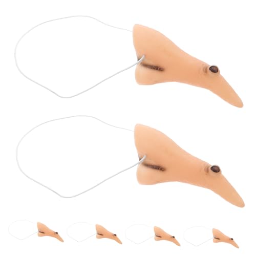 KONTONTY 6 Stück Teiliges Halloween Cosplay Requisiten Leichtes Langlebiges Material Lustiges Kostümzubehör für Partys und Verkleidungen Geeignet von KONTONTY