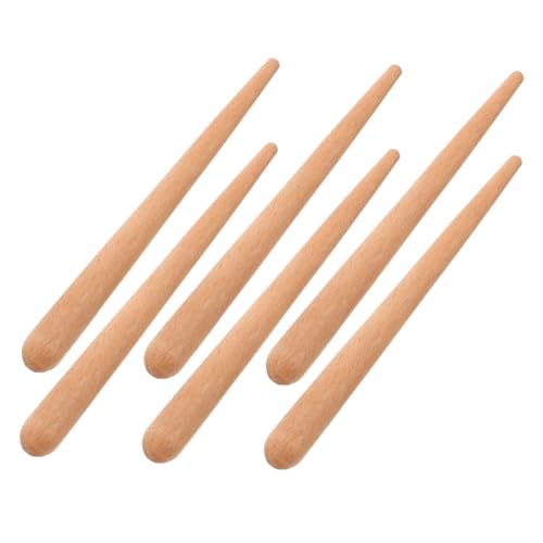 KONTONTY 6 Stück Teiliges Holz Guiro Stäbe für Stabil und Langlebig Schlaginstrument für Drinnen und Draußen Faszinierende Klänge für Kleine Musiker KONTONTY 6 Stück Teiliges Holz Guiro Stäbe für Stabil und Langlebig Schlaginstrument für Drinnen und Draußen Faszinierende Klänge für Kleine Musiker von KONTONTY