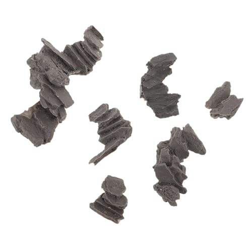 KONTONTY 6 Stück Teiliges Miniatur Stein-treppen Dioramen Realistische Garten-Figuren mit Natürlicher Textur Langlebige Detaillierte Treppenstufen für DIY Modellbau Zuglandschaften und KONTONTY 6 Stück Teiliges Miniatur Stein-treppen Dioramen Realistische Garten-Figuren mit Natürlicher Textur Langlebige Detaillierte Treppenstufen für DIY Modellbau Zuglandschaften und von KONTONTY