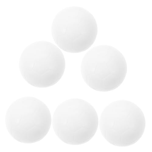 KONTONTY 6 Stück Tischfußball Bälle Kleine Fußball Ersatzteile für Tischfußballspiele Mini Kickerbälle für Indoor und Outdoor Spaß für Familienfeiern und Partys KONTONTY 6 Stück Tischfußball Bälle Kleine Fußball Ersatzteile für Tischfußballspiele Mini Kickerbälle für Indoor und Outdoor Spaß für Familienfeiern und Partys von KONTONTY