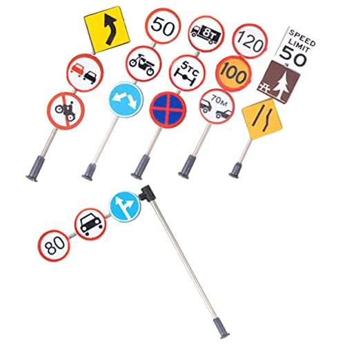 KONTONTY 6 Stück Zubehör Für Mikrolandschaften Miniatur Sandtisch Simulations-straßensperren Mini-straßenschild Verkehrszeichenmodell Sandtischmodell Mini-anzeige Abs Plus Edelstahl KONTONTY 6 Stück Zubehör Für Mikrolandschaften Miniatur Sandtisch Simulations-straßensperren Mini-straßenschild Verkehrszeichenmodell Sandtischmodell Mini-anzeige Abs Plus Edelstahl von KONTONTY