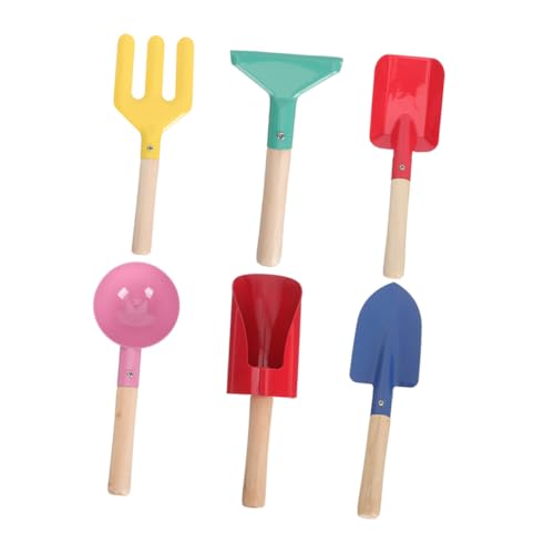 KONTONTY 6 Stück für Gartengeräte strandspielzeug gartenwerkzeug sandspielzeug -Gartenwerkzeug-Set Strand-Schaufeln Spielzeuge Kinderschaufel Strandsand Metall KONTONTY 6 Stück für Gartengeräte strandspielzeug gartenwerkzeug sandspielzeug -Gartenwerkzeug-Set Strand-Schaufeln Spielzeuge Kinderschaufel Strandsand Metall von KONTONTY