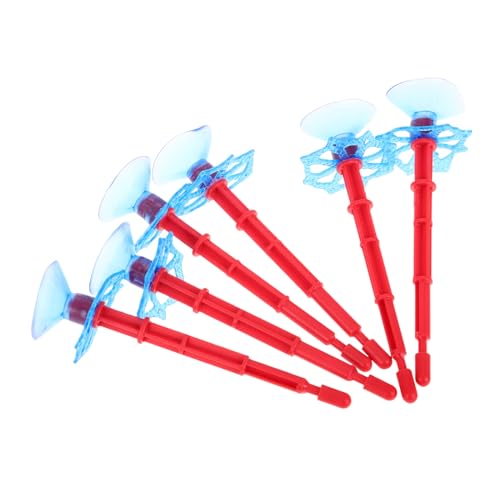 KONTONTY 6 Stück Saugnapf-Pfeile Spinnennetz-Shooter-Spielzeug Für Kinder Ersatzpfeile Mit Saugnapf Für Outdoor-Spiele Und Gruppenaktivitäten KONTONTY 6 Stück Saugnapf-Pfeile Spinnennetz-Shooter-Spielzeug Für Kinder Ersatzpfeile Mit Saugnapf Für Outdoor-Spiele Und Gruppenaktivitäten von KONTONTY