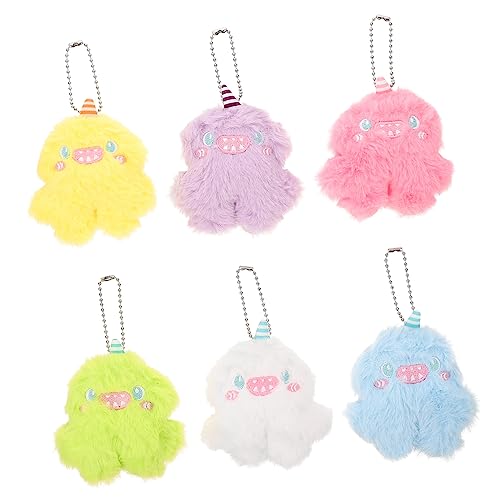 KONTONTY 6 Stücke Einhörnige Zimmerdekor Ausgestopfte Puppen Für Tag Tiere Puppe Schmuck Party Favors Geburtstagsgeschenk Plüsch von KONTONTY