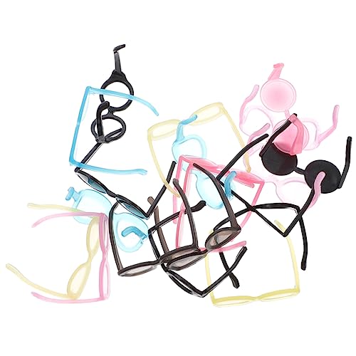 KONTONTY 60 Stück Puppenbrillen Accessoires für Puppen für DIY Projekte und Puppenhaus Zubehör Leicht und Praktisch Perfektes für Bastelfans Zufällige Farbe KONTONTY 60 Stück Puppenbrillen Accessoires für Puppen für DIY Projekte und Puppenhaus Zubehör Leicht und Praktisch Perfektes für Bastelfans Zufällige Farbe von KONTONTY