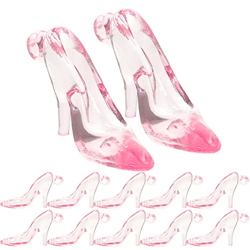 KONTONTY Miniatur-kristallschuh- Für Puppen 62 Stück High Heels-Schuhe Für Puppen Jungen Und Mädchen Fantasie von KONTONTY