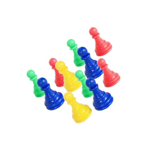 KONTONTY 64 Stück 8 Plastikschachstücke Schachbrett Schachfigur Zubehör für Brettspiele KONTONTY 64 Stück 8 Plastikschachstücke Schachbrett Schachfigur Zubehör für Brettspiele von KONTONTY