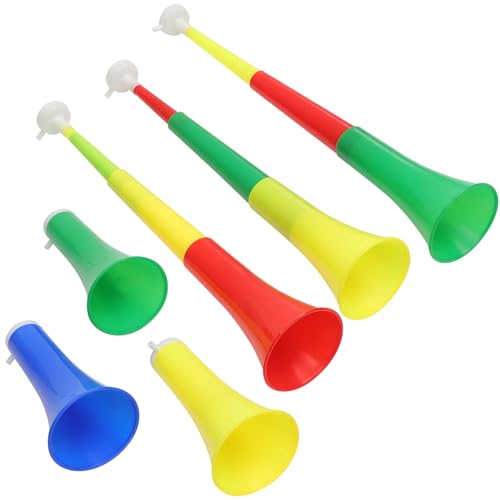 KONTONTY 6St Ballspiel-Horn Kunststoffhorn Fußballhorn Spielzeugtröten Teleskophorn Stadionhorn goldenes Horn Fahrradklingel Hörner -Trompete Teleskopisches Hornspielzeug Plastik KONTONTY 6St Ballspiel-Horn Kunststoffhorn Fußballhorn Spielzeugtröten Teleskophorn Stadionhorn goldenes Horn Fahrradklingel Hörner -Trompete Teleskopisches Hornspielzeug Plastik von KONTONTY