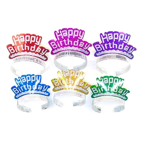 KONTONTY 6St Geburtstagsparty liefert Geburtstagshüte für Kinder Geburtstagshut schaukel für erwachsene kinder party kinderparty Geburtstagskrone Geburtstagskappe bilden Kleidung Requisiten von KONTONTY