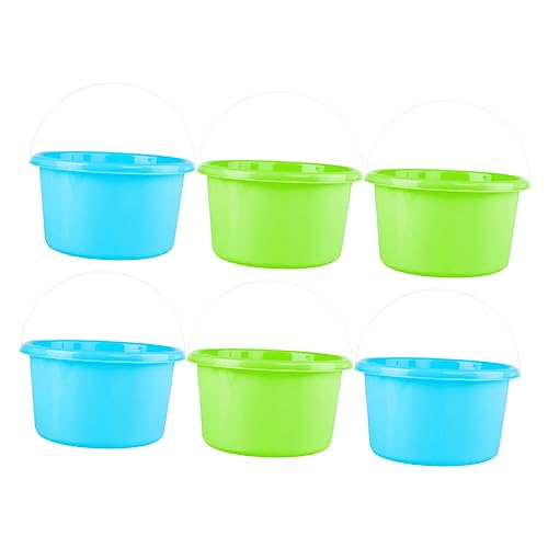 KONTONTY 6St Kunststofffass für kinderspielzeug spielsachen Outdoor Pleasant Childhood Toy Outdoor Toy mini Eimer für den Strandeimer Mini-Eimerspielzeug Plastik KONTONTY 6St Kunststofffass für kinderspielzeug spielsachen Outdoor Pleasant Childhood Toy Outdoor Toy mini Eimer für den Strandeimer Mini-Eimerspielzeug Plastik von KONTONTY