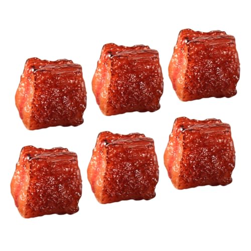 KONTONTY Gekochtes Kunstfleisch-Modell-Set 6-teilig Künstliche Lebensmittelmodelle Kunstfleisch-Requisite Küchen-Requisite Schulunterricht Für Die Fotografie KONTONTY Gekochtes Kunstfleisch-Modell-Set 6-teilig Künstliche Lebensmittelmodelle Kunstfleisch-Requisite Küchen-Requisite Schulunterricht Für Die Fotografie von KONTONTY