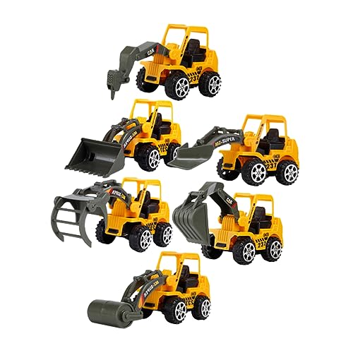 KONTONTY 6St Spielzeugauto für Baubagger LKW- für Baufahrzeug kinderspielzeug Auto puppenwagen Baggerspielzeug für Spielzeugauto für Kleinkinder Plastik KONTONTY 6St Spielzeugauto für Baubagger LKW- für Baufahrzeug kinderspielzeug Auto puppenwagen Baggerspielzeug für Spielzeugauto für Kleinkinder Plastik von KONTONTY
