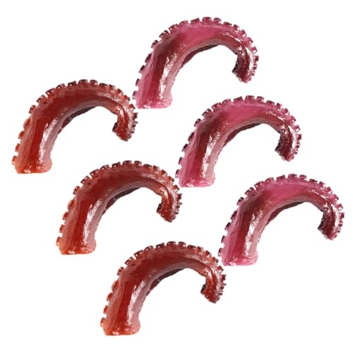 KONTONTY 6Stücke Künstliche Octopus Tentakeln Lebensnahe Simulation Meerestier Figuren für Rollenspiele Dekoration Lehrmodelle KONTONTY 6Stücke Künstliche Octopus Tentakeln Lebensnahe Simulation Meerestier Figuren für Rollenspiele Dekoration Lehrmodelle von KONTONTY