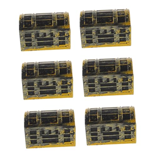 KONTONTY 6st Puppenhausminiaturen Deckel Süße Zimmerdekoration Korb Miniatur-schatzkiste Geburtstagsfeier Bevorzugt Lieferungen Kleine Schatztruhe Schwimmbad Mini-hausverzierung Golden Abs KONTONTY 6st Puppenhausminiaturen Deckel Süße Zimmerdekoration Korb Miniatur-schatzkiste Geburtstagsfeier Bevorzugt Lieferungen Kleine Schatztruhe Schwimmbad Mini-hausverzierung Golden Abs von KONTONTY