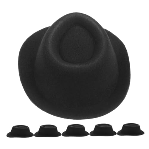 KONTONTY 6stücke Miniatur Jazzmütze Dekorative Puppenhüte Für Diy-projekte Für Puppenhaus Und Festliche Anlässe Und Praktische Mini-hut-dekoration KONTONTY 6stücke Miniatur Jazzmütze Dekorative Puppenhüte Für Diy-projekte Für Puppenhaus Und Festliche Anlässe Und Praktische Mini-hut-dekoration von KONTONTY