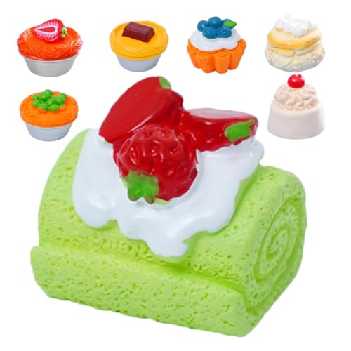KONTONTY 7 Stück Realistisches Spielfutter Kuchen Material Realistische Lebensmittelrequisiten Dessert-simulationsmodell Kuchen -Faux -Dessert Essen Für Harz KONTONTY 7 Stück Realistisches Spielfutter Kuchen Material Realistische Lebensmittelrequisiten Dessert-simulationsmodell Kuchen -Faux -Dessert Essen Für Harz von KONTONTY