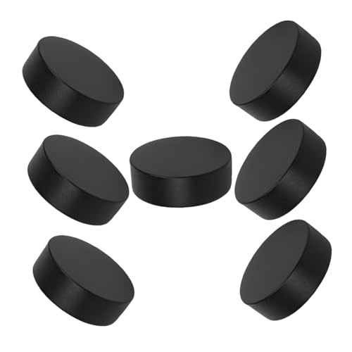 KONTONTY 7 Stück Teiliges Pu-Schaumstoff Hockey Pucks Leichtes Trainings Übungsequipment für Indoor Hockey für Anfänger und Vielseitige Hallensportaktivitäten von KONTONTY