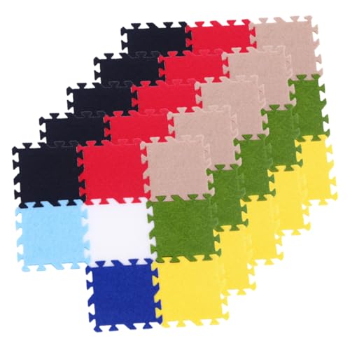 KONTONTY Miniatur-Haus-puzzlematte 72-teilige Mini-Haus-bodenmatten Mini-Haus Gemischter Stil Aus Zuverlässigem Stoffmaterial Haltbare Miniatur-puzzlematte KONTONTY Miniatur-Haus-puzzlematte 72-teilige Mini-Haus-bodenmatten Mini-Haus Gemischter Stil Aus Zuverlässigem Stoffmaterial Haltbare Miniatur-puzzlematte von KONTONTY