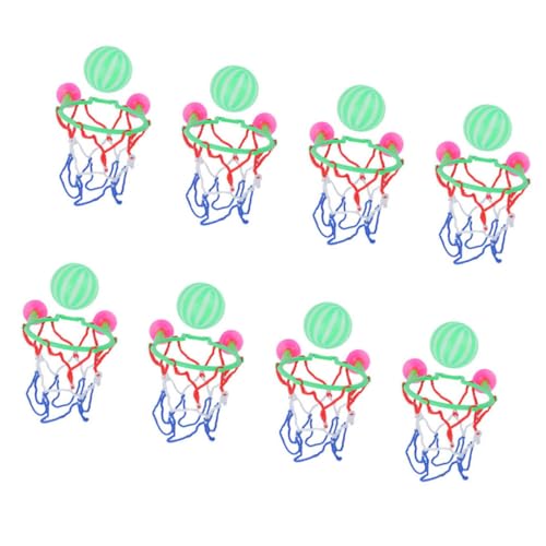 KONTONTY 8 Stück Basketball -saugnapf -pokalspielzeug Basketball-spielset Für Grün von KONTONTY
