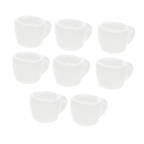 KONTONTY 8 Stück Mini-Tasse aus Keramik kleine Tassen Mini -Kaffeetassen kleine Kaffeetassen Miniatur-Puppenhauszubehör Miniatur-Zubehör Miniaturen Puppenhauszubehör Mini-Kaffeetassen Weiß KONTONTY 8 Stück Mini-Tasse aus Keramik kleine Tassen Mini -Kaffeetassen kleine Kaffeetassen Miniatur-Puppenhauszubehör Miniatur-Zubehör Miniaturen Puppenhauszubehör Mini-Kaffeetassen Weiß von KONTONTY