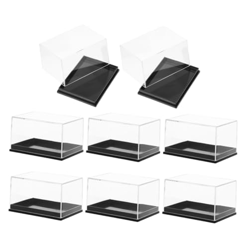 KONTONTY 8 Stück Proben-Display-Box, Transparente Mineralproben-Boxen, Mineralsteine-Display-Boxen, Proben-, Proben-aufbewahrung KONTONTY 8 Stück Proben-Display-Box, Transparente Mineralproben-Boxen, Mineralsteine-Display-Boxen, Proben-, Proben-aufbewahrung von KONTONTY