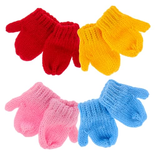 KONTONTY 8 Stück Puppenhandschuhe Kleidung Mini-Baumschmuck Weihnachtsmann-Fäustlinge Stricken Mini-Puppenhandschuhe Handschuhverzierungen Dollhouse Decor Kleiner Handschuh DIY liefert Garn KONTONTY 8 Stück Puppenhandschuhe Kleidung Mini-Baumschmuck Weihnachtsmann-Fäustlinge Stricken Mini-Puppenhandschuhe Handschuhverzierungen Dollhouse Decor Kleiner Handschuh DIY liefert Garn von KONTONTY