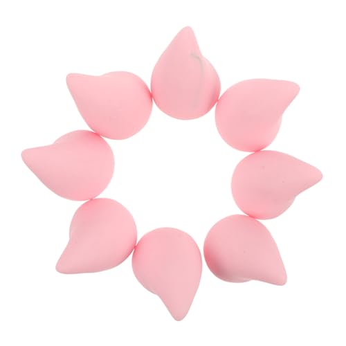 KONTONTY 8 Stück Stumpfe Nägel Halloween-versorgung Cosplay-kostüm Selber Machen Resin Pfoten Cosplay DIY Teile Harz Rosa von KONTONTY