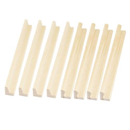 KONTONTY 8 Stück Teiliges Holz Domino Ablage Set Multifunktionale Domino Halterung und Buchstabenständer Lange Holztrays Leichtes Handliches DIY Zubehör KONTONTY 8 Stück Teiliges Holz Domino Ablage Set Multifunktionale Domino Halterung und Buchstabenständer Lange Holztrays Leichtes Handliches DIY Zubehör von KONTONTY