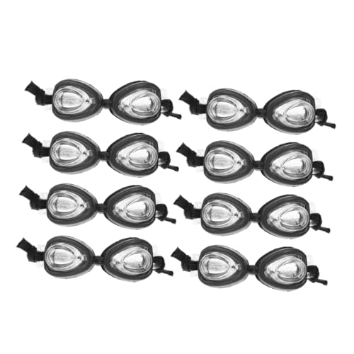 KONTONTY 8 Stück Teiliges Mini Schwimmbrillen aus Robustem Kunststoff Kleine Leichte Miniatur Schwimmbrillen Modische Puppenbrillen für Puppen Vielseitige DIY Accessoires und Puppenhaus KONTONTY 8 Stück Teiliges Mini Schwimmbrillen aus Robustem Kunststoff Kleine Leichte Miniatur Schwimmbrillen Modische Puppenbrillen für Puppen Vielseitige DIY Accessoires und Puppenhaus von KONTONTY